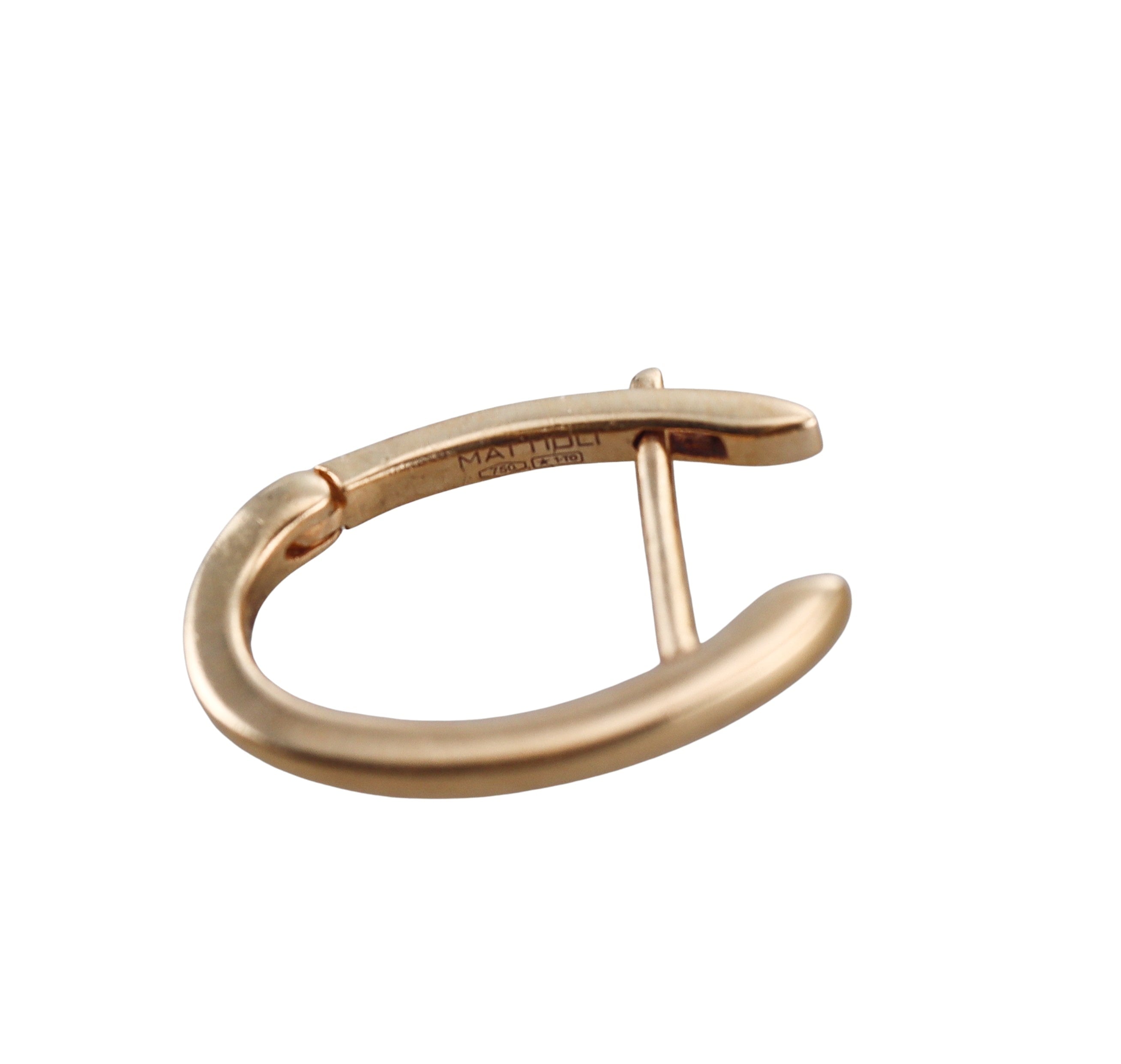 Mattioli Puzzle Small Yellow Gold Interchangeable Earrings