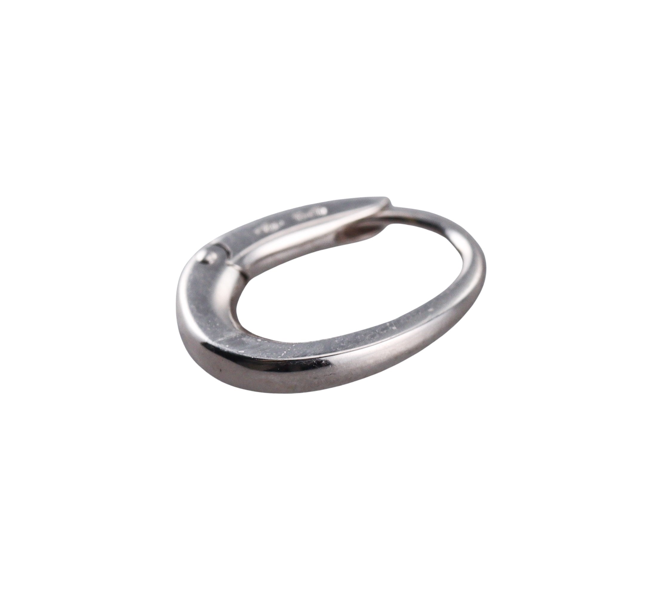 Mattioli White Gold Hoop Earrings