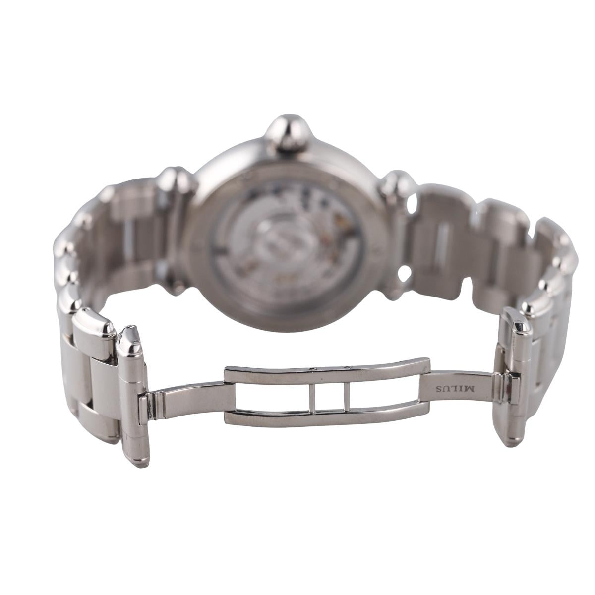 Milus Merea Tri Retrograde Stainless Steel Automatic Lady's Watch MER SP01