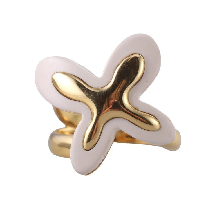 Mimi Milano 18k Gold Butterfly Ring