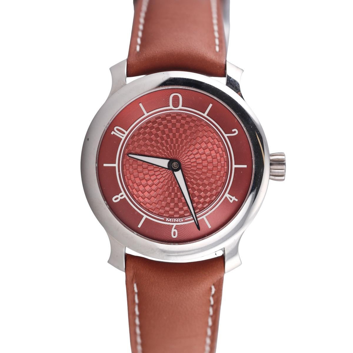 Ming 17.06 Copper Dial Stainless Steel Automatic Watch