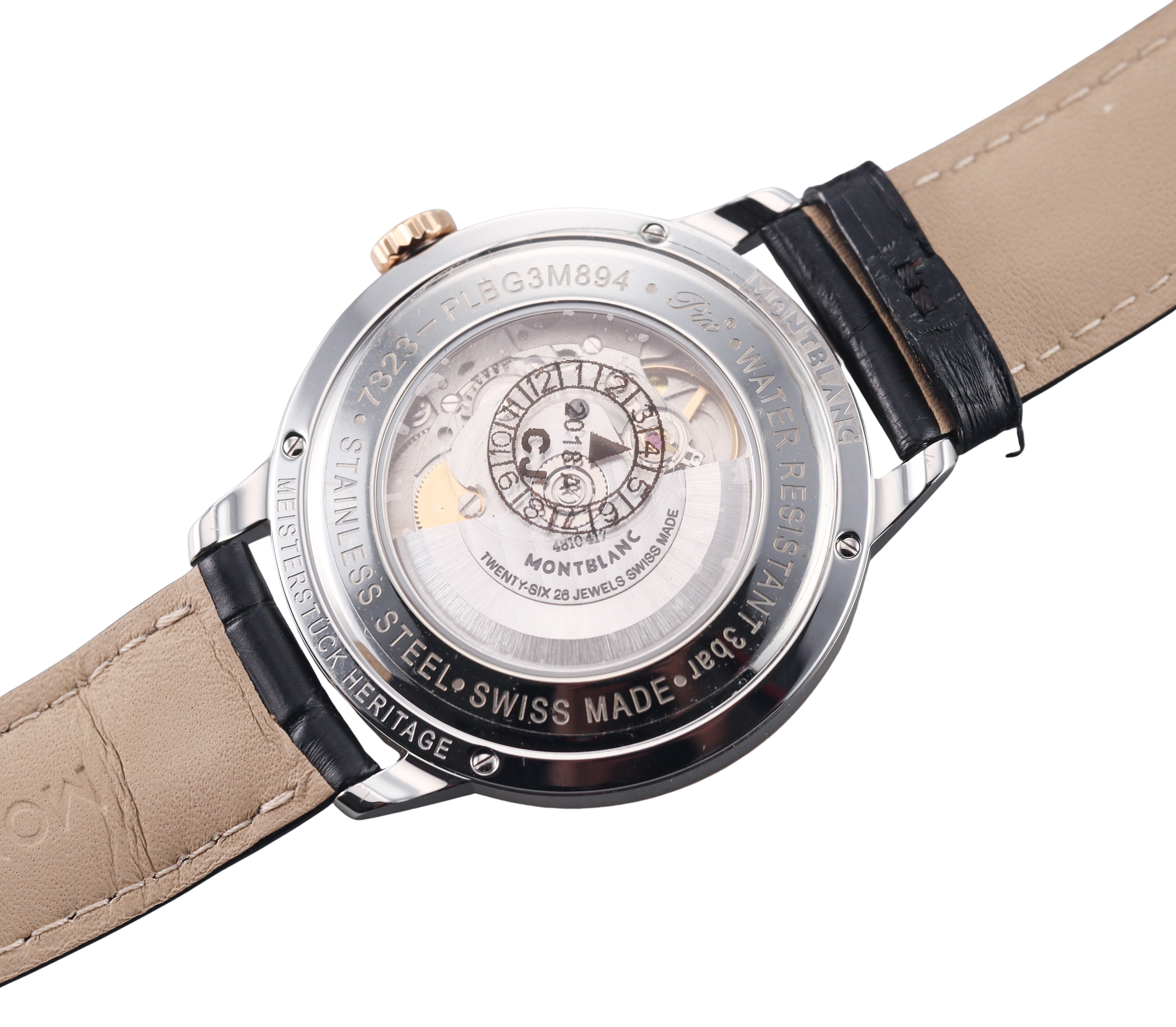Montblanc Meisterstuck Heritage Silver Dial Automatic Watch 111624