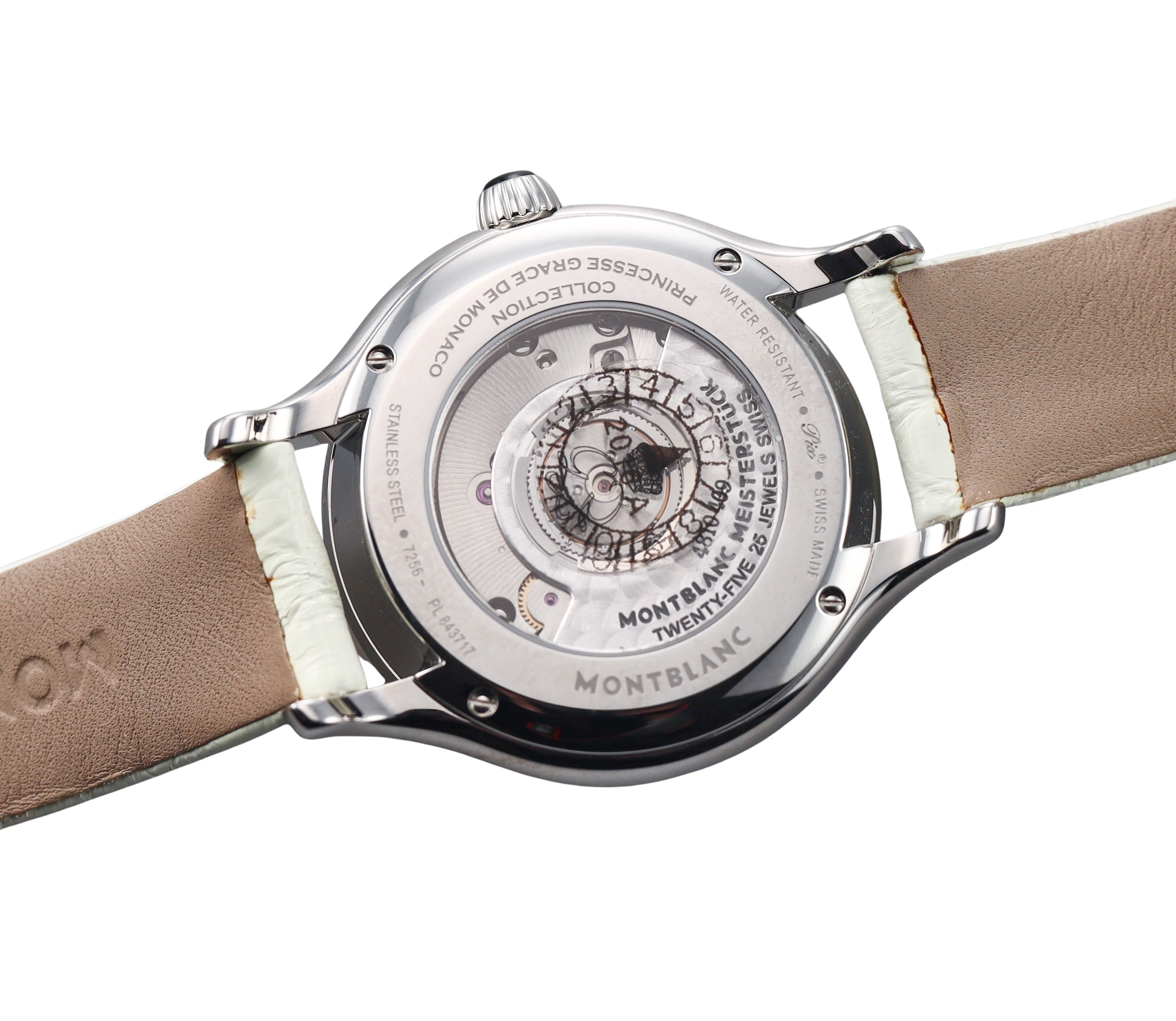 Montblanc Princess Grace de Monaco Diamond Sapphire MOP Watch 109274