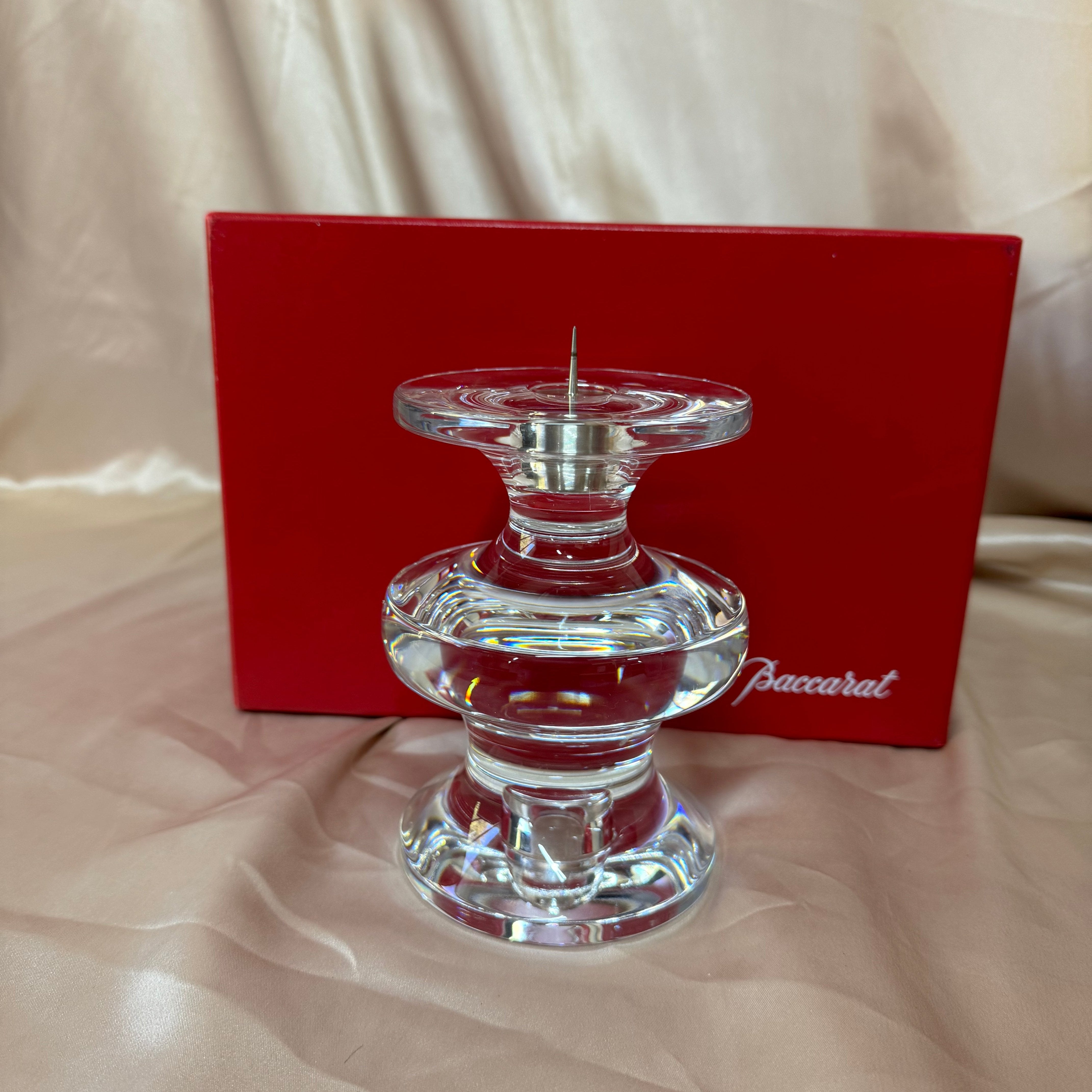 Baccarat Candle Holder