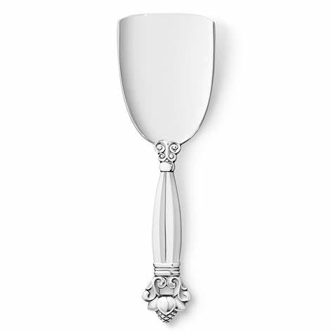 Georg Jensen Acorn Sterling Silver Sugar Shovel