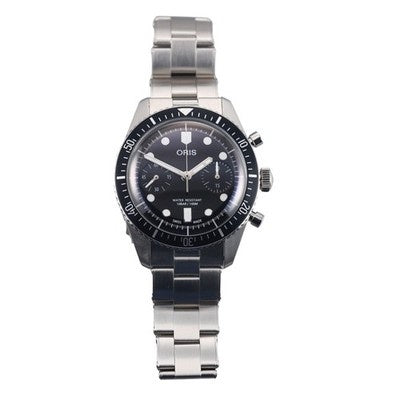 Oris Divers Sixty-Five Chronograph Stainless Steel Automatic Watch 01 771 7791 4