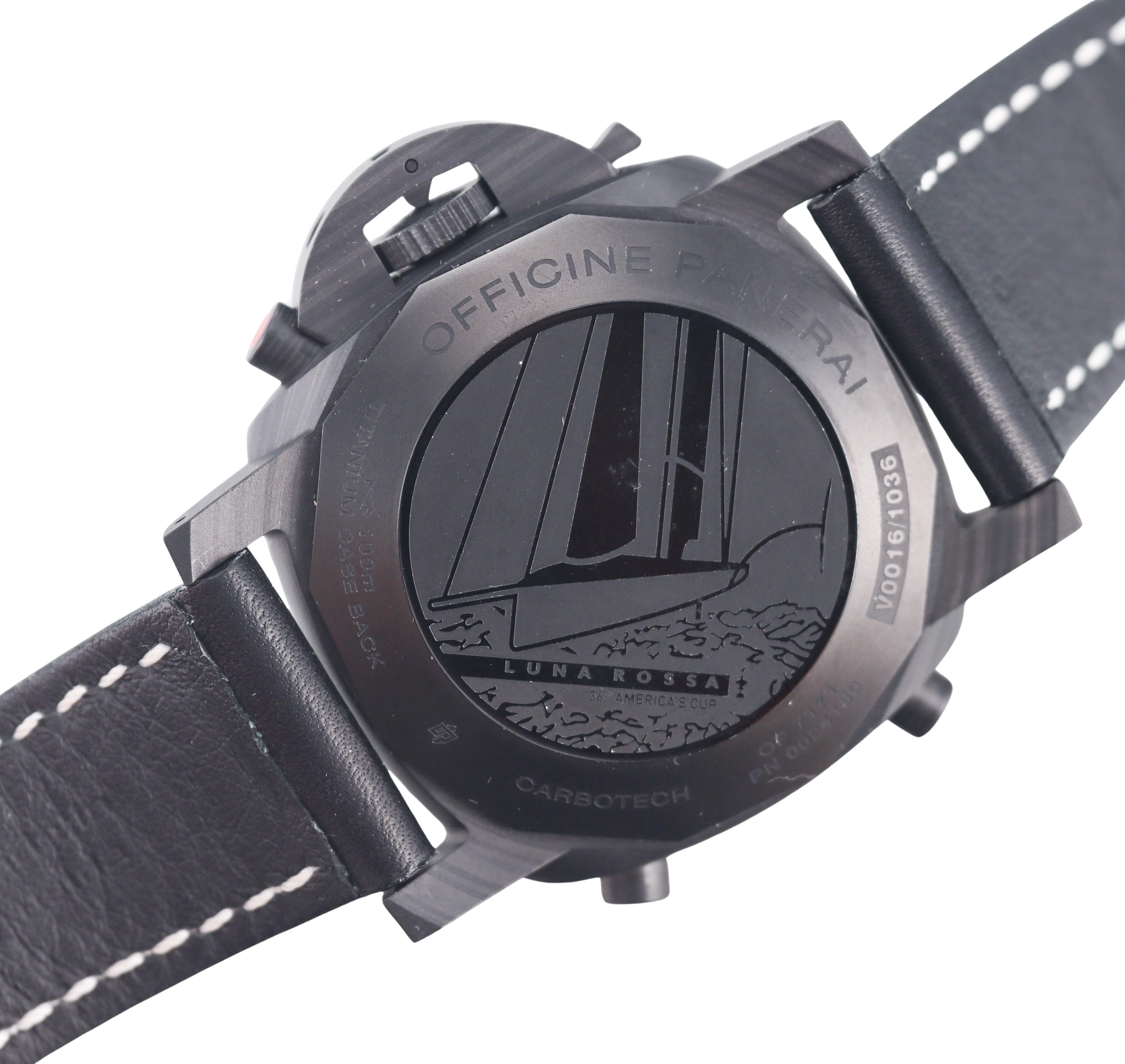 Panerai Luminor 1950 Luna Rossa Regatta 47mm Automatic Watch PAM01038