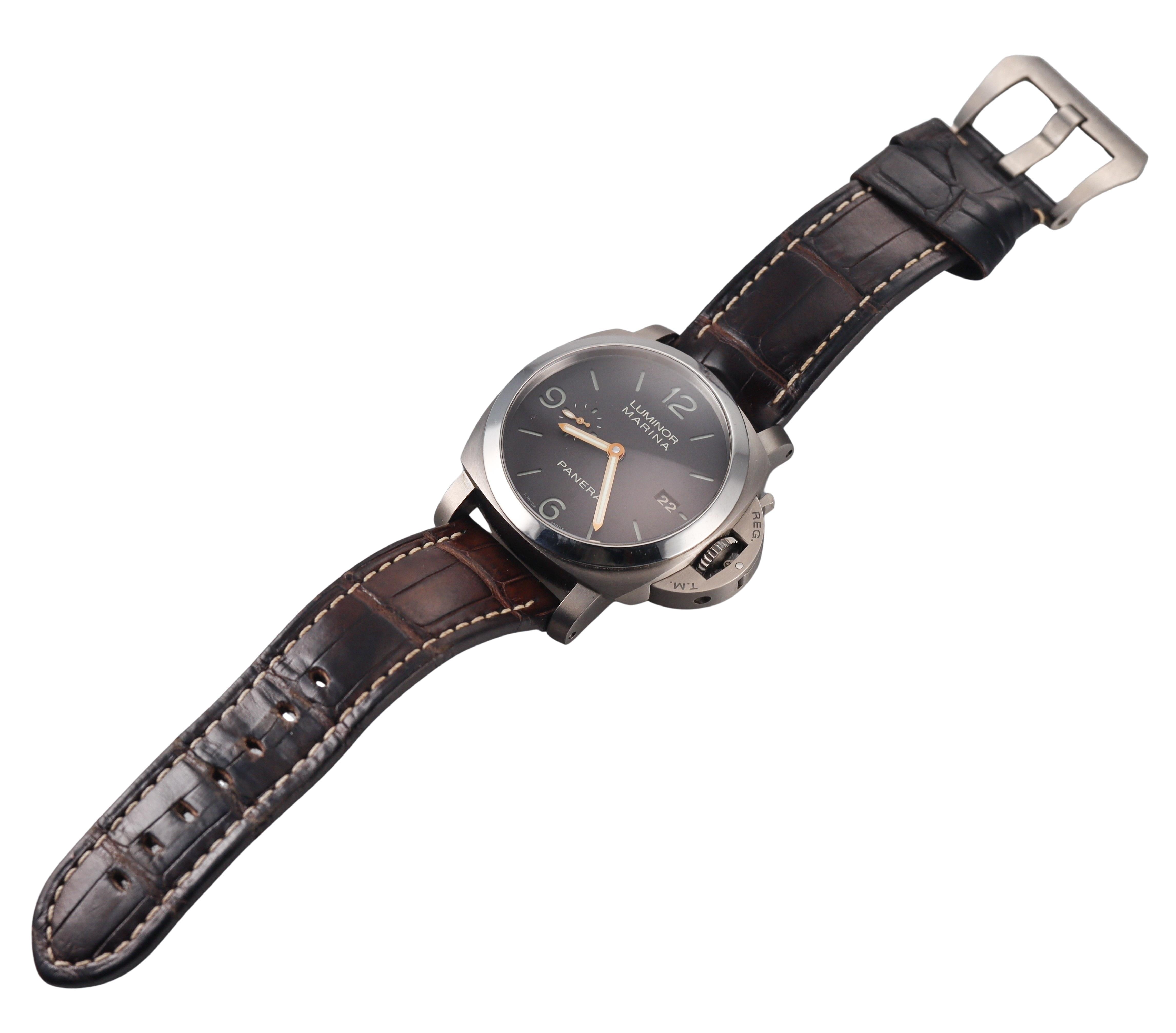 Panerai Luminor Marina 1950 3 Days Titanium Watch PAM00351
