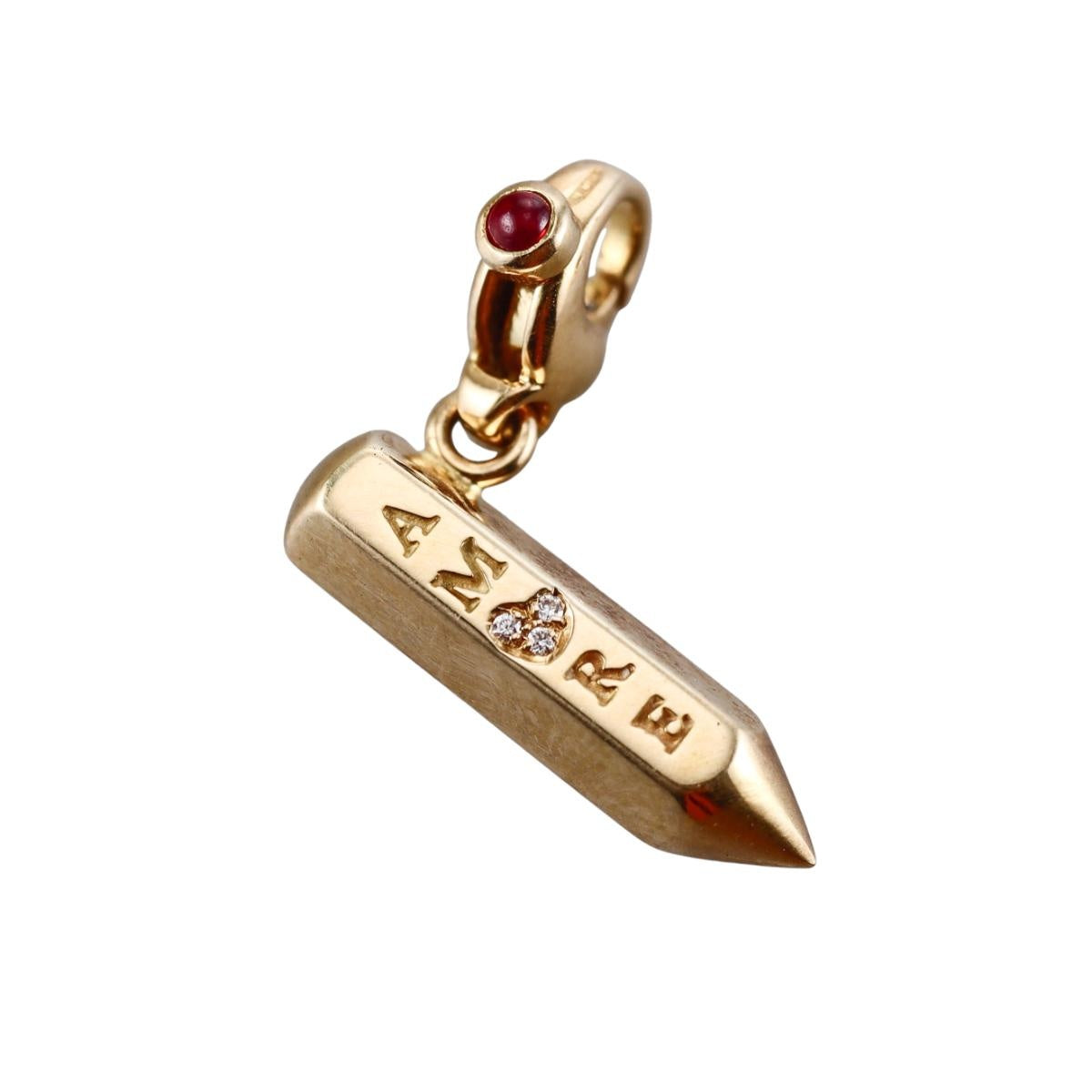 Pasquale Bruni 18k Gold Diamond Pendant Charm