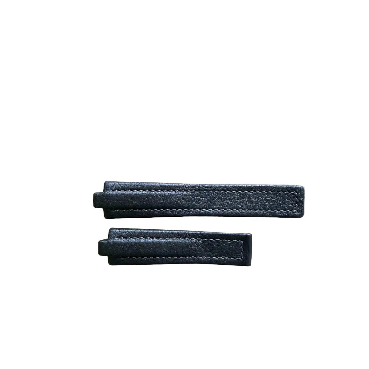 Authentic TAG Heuer Kirium Black Leather 19.5mm Watch Strap Band FC6117
