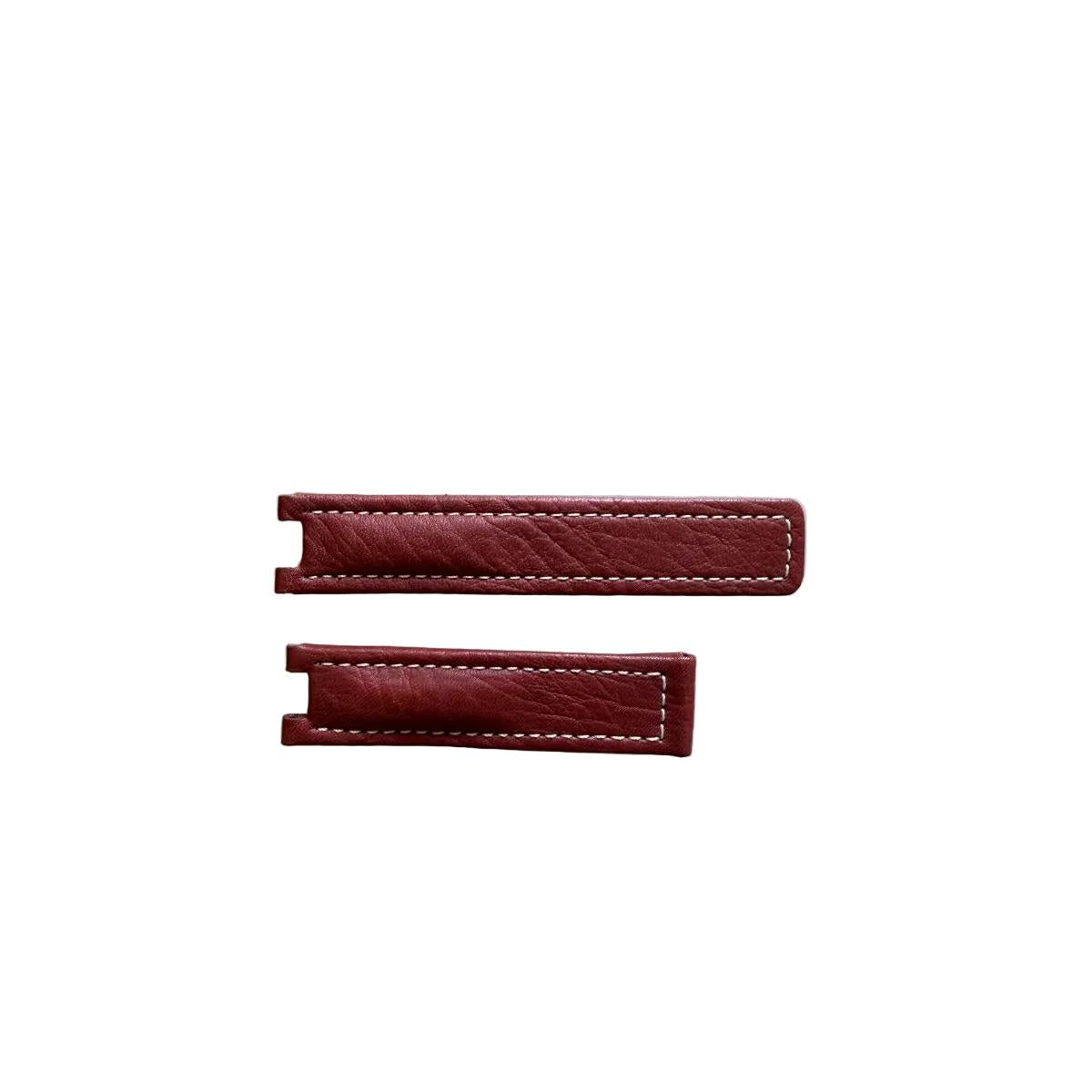 Authentic TAG Heuer S/EL Series Brown Leather 17mm Watch Strap Band FC6146