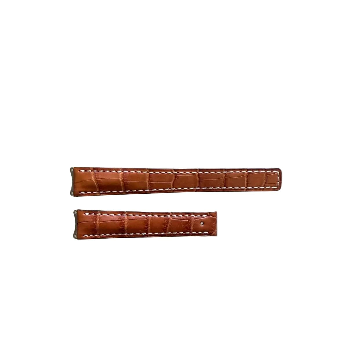 Authentic TAG Heuer 6000 Series Brown Alligator 15mm Watch Strap FC6140