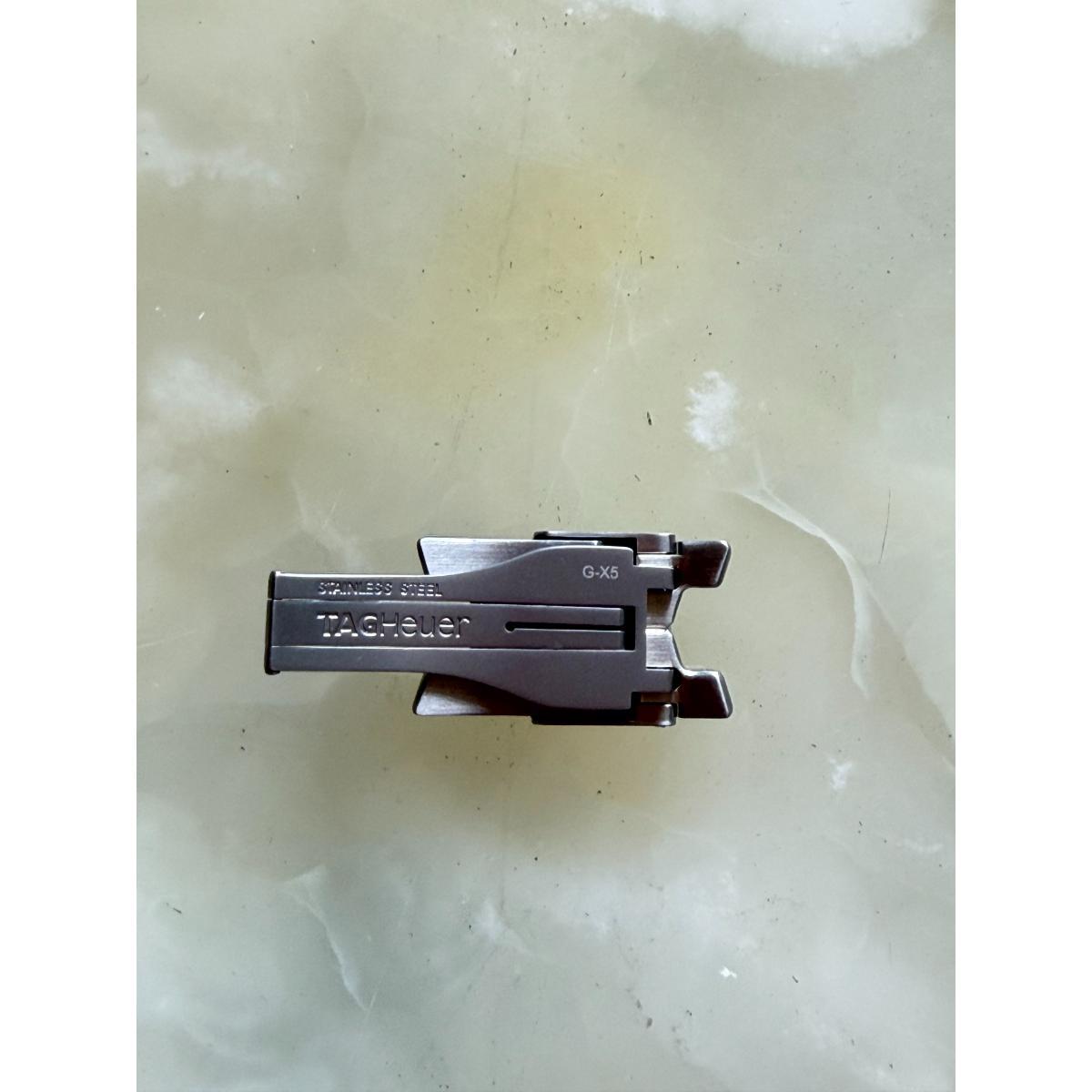 Authentic TAG Heuer Steel 18mm Deployant Buckle Clasp FF0176