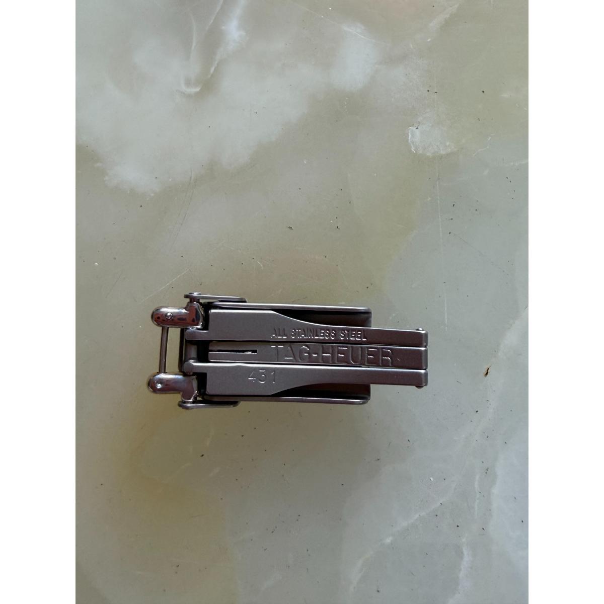 Authentic TAG Heuer S/El Steel Deployment Clasp Buckle 431