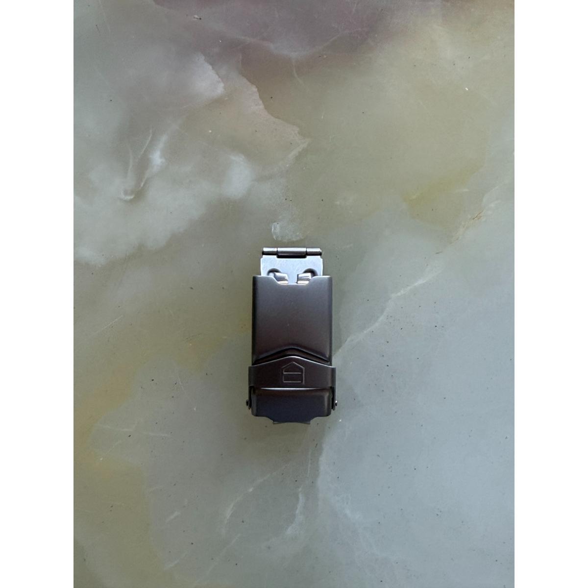 Authentic TAG Heuer 1500 Steel 19mm Deployant Folding Buckle Clasp 610/410