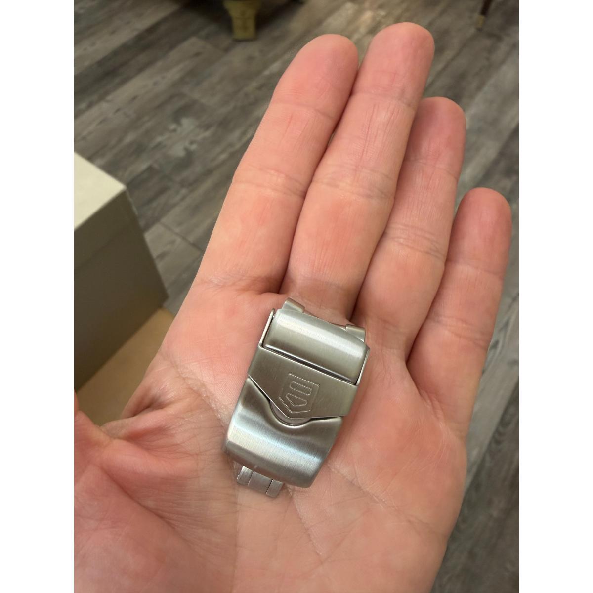 Authentic TAG Heuer 6000 Steel 19.5mm Deployant Folding Buckle Clasp BA0675