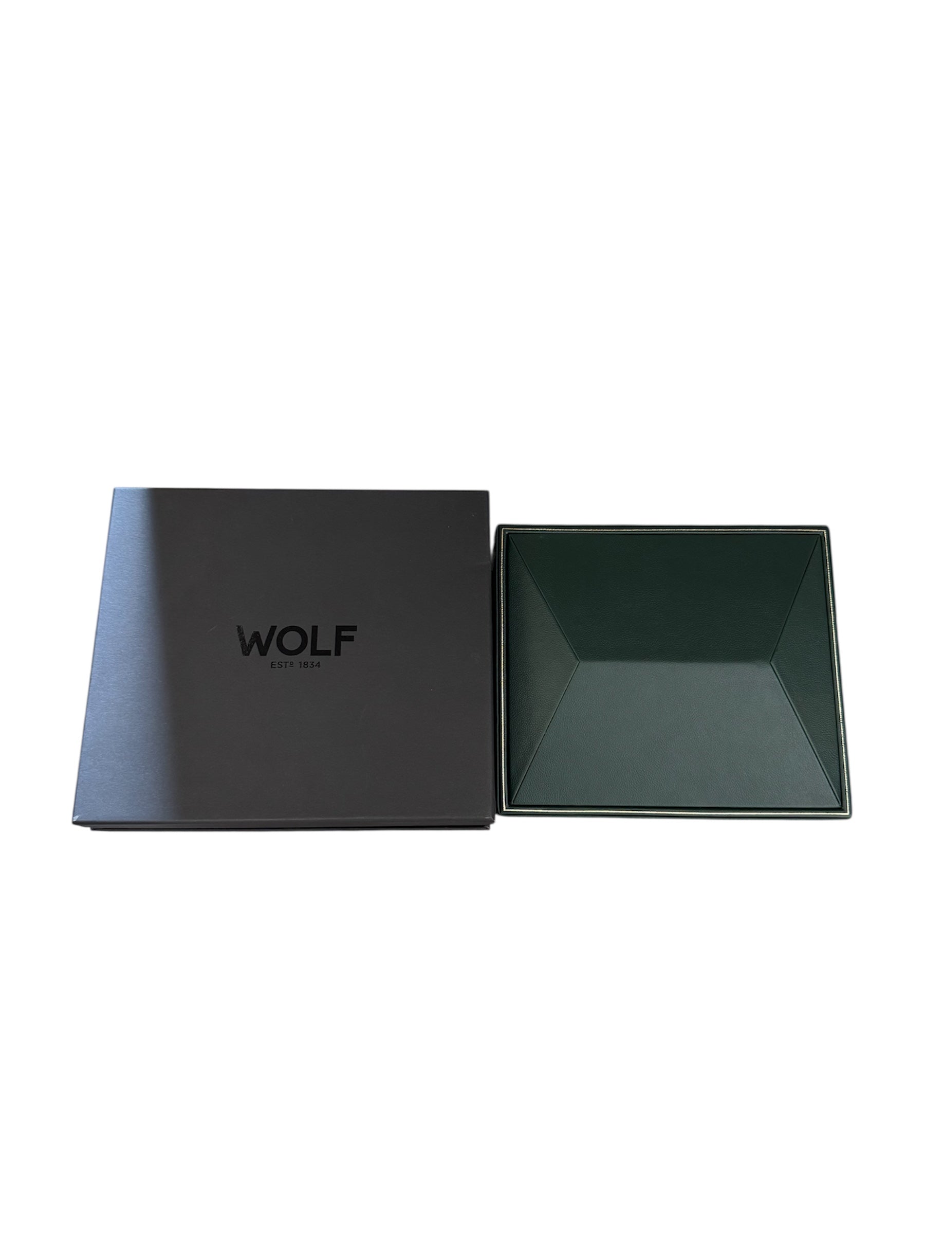 Wolf British Racing Green 8 Piece Watch Box