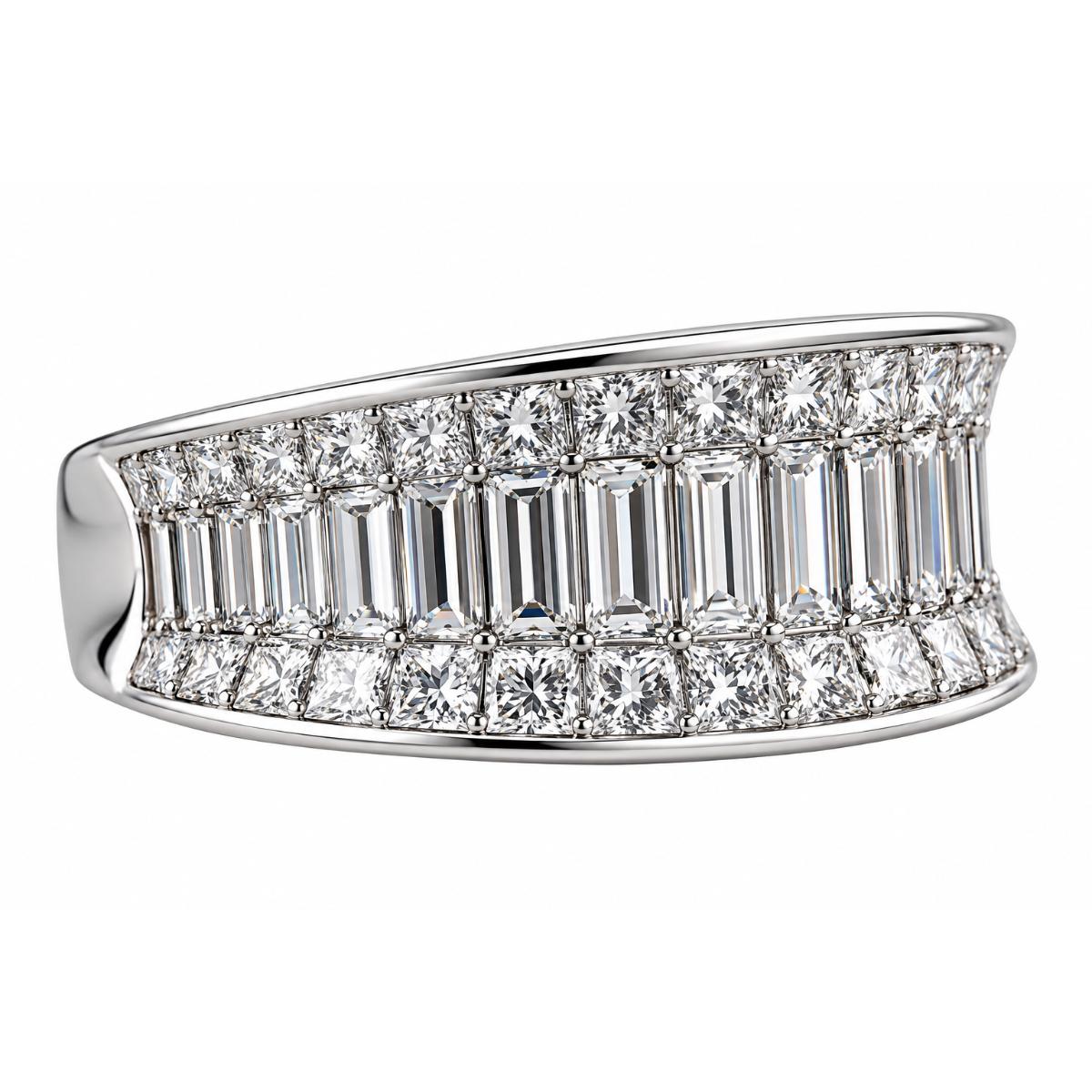 Simon G 18k Gold Diamond Ring
