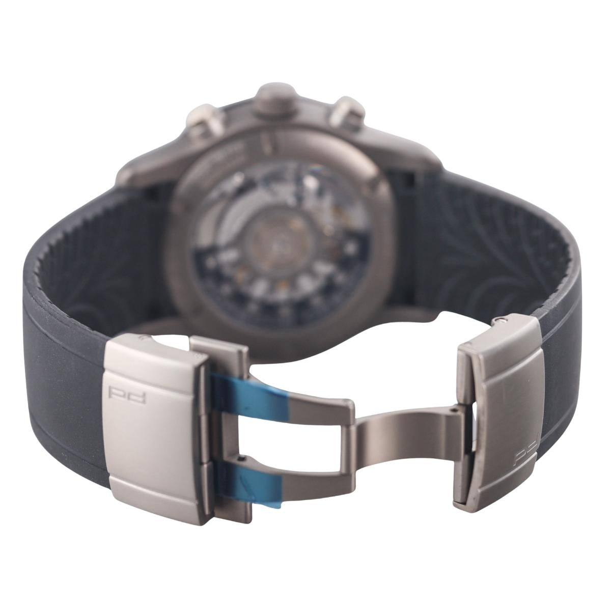 Porsche Design Dashboard Titanium Rubber Band Automatic Watch 6612.15/3