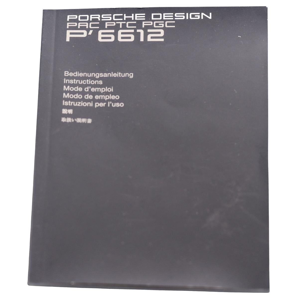 Porsche Design PTC 911 Limited Formula 1 Black Dial Automatic Watch 6612.11/1