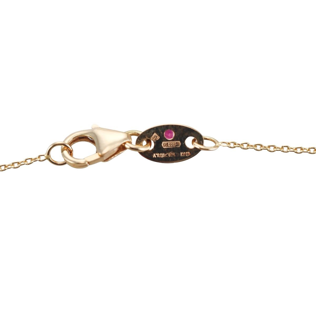 Roberto Coin 18k Yellow Diamond Station Necklace