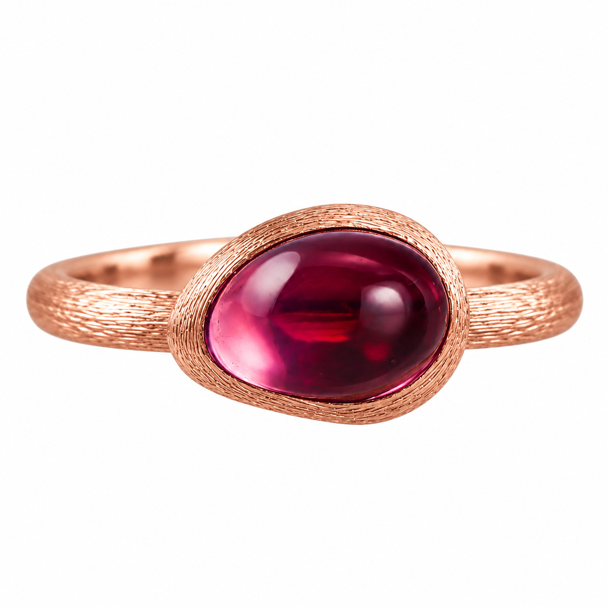 Marco Bicego Confetti 18K Rose Gold Amethyst  Ring