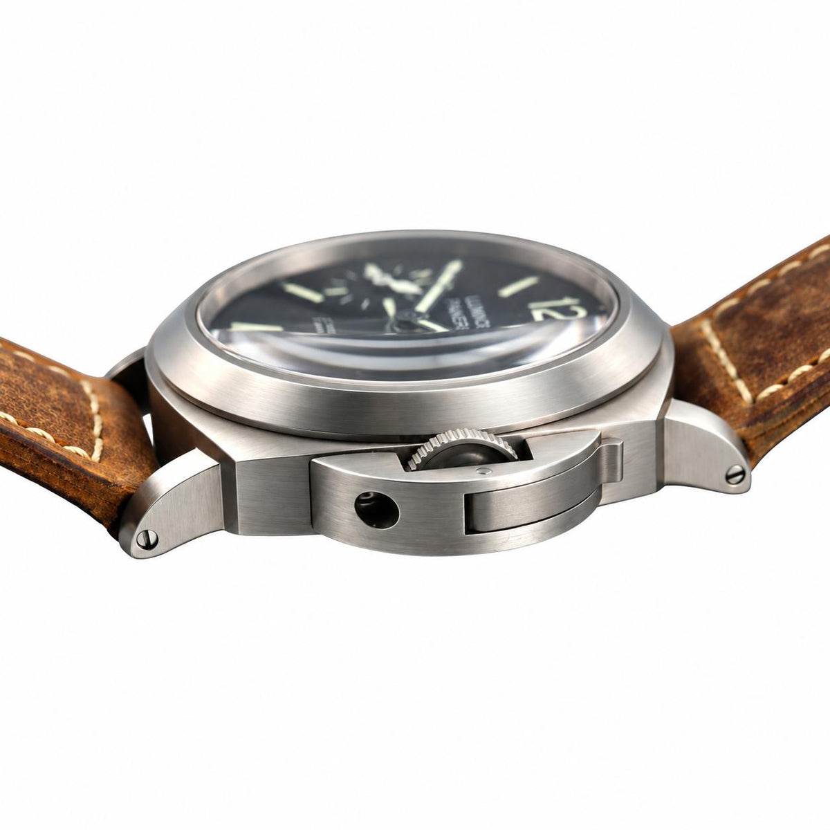 Panerai Luminor Marina Titanium Black Dial Watch PAM00061