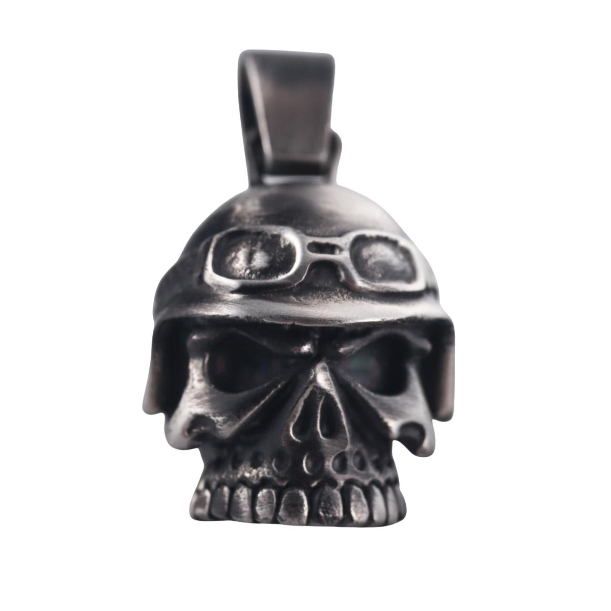Skull Bomberg Skully Rider Stainless Steel Pendant