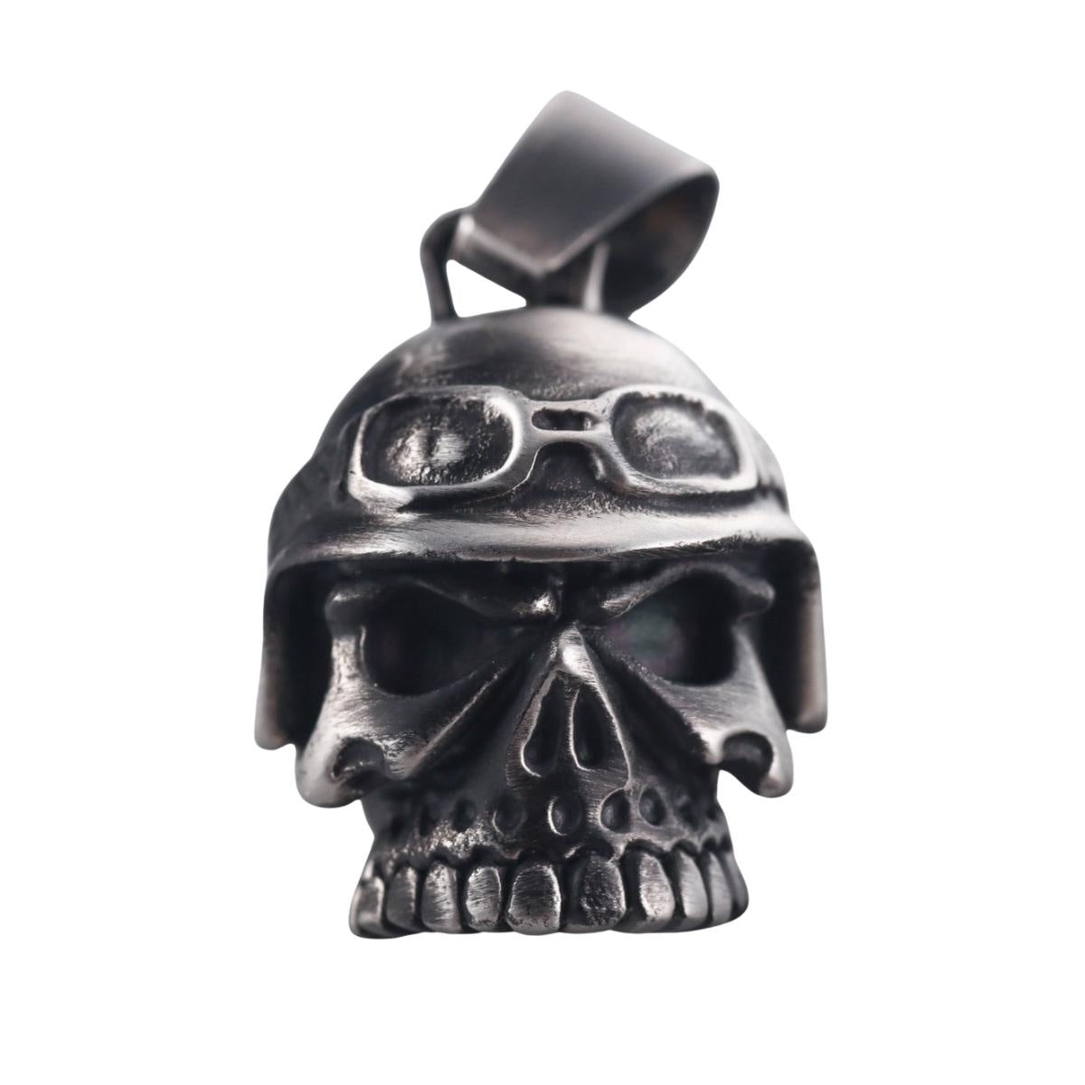 Skull Bomberg Skully Rider Stainless Steel Pendant