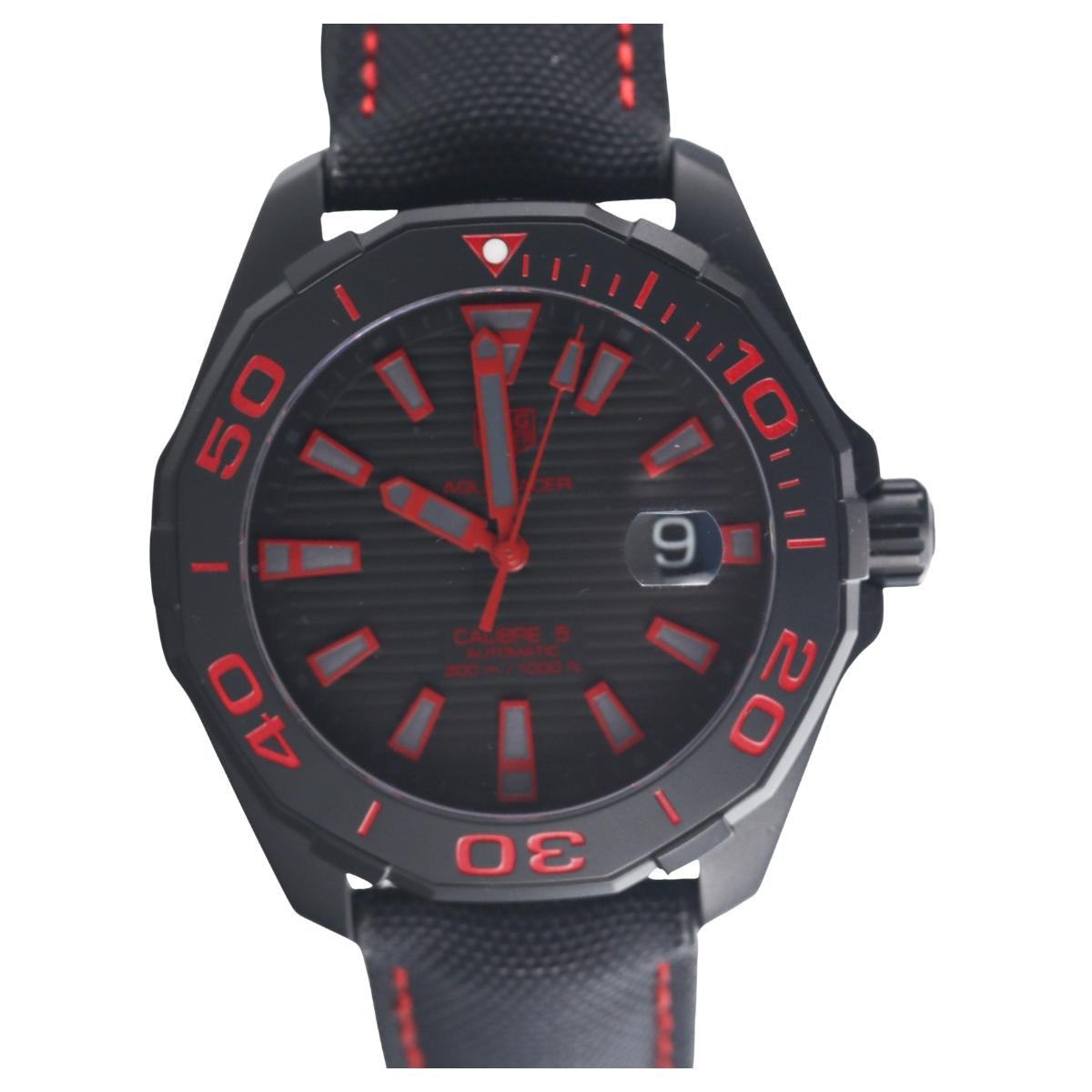 TAG Heuer Aquaracer Calibre 5 Titanium Automatic Watch WAY208A
