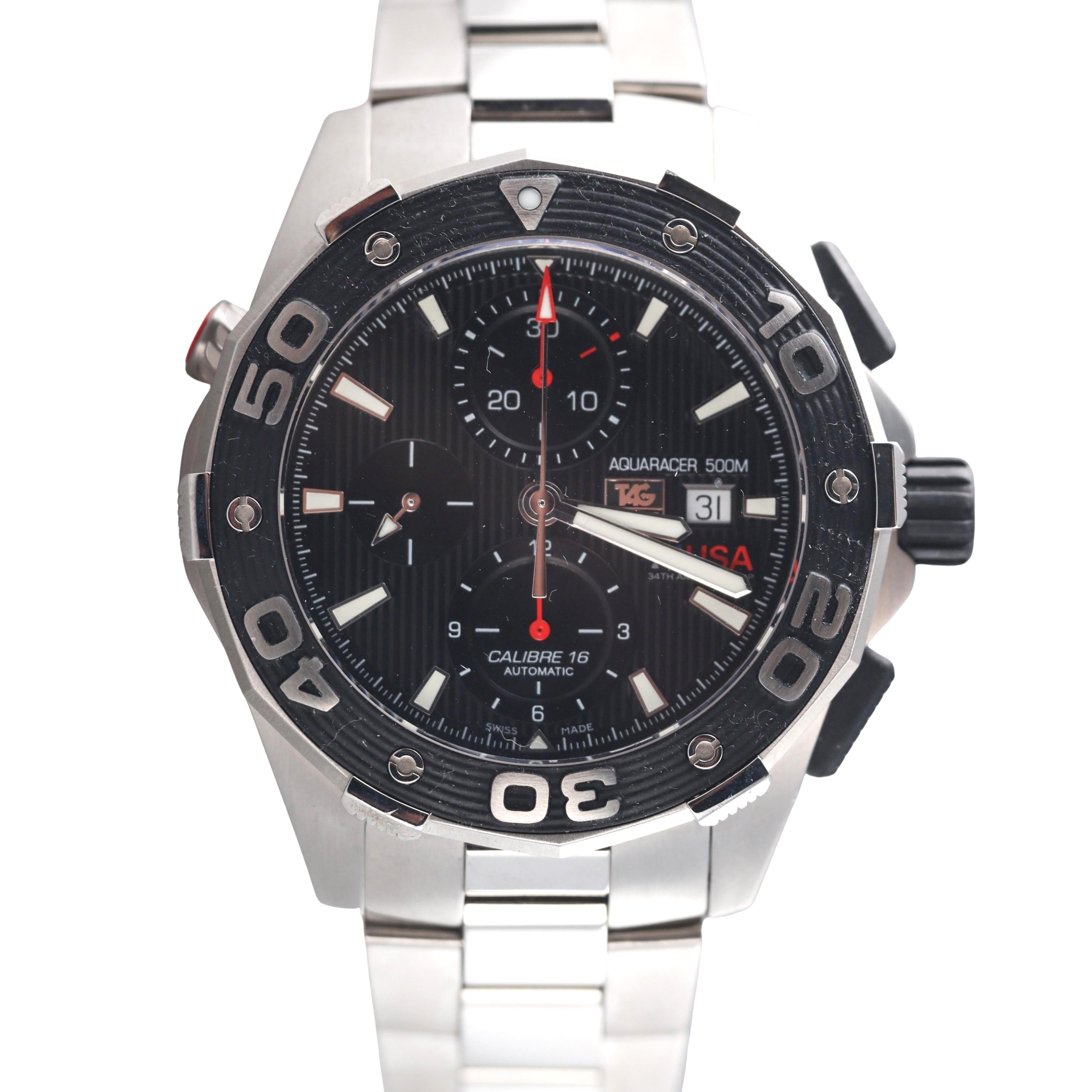 Tag Heuer Aquaracer Calibre 16 Automatic Steel Watch CAJ2111