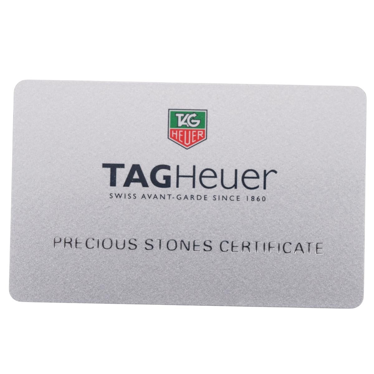 Tag Heuer Link Diamond Stainless Steel Lady's Watch WAT1313