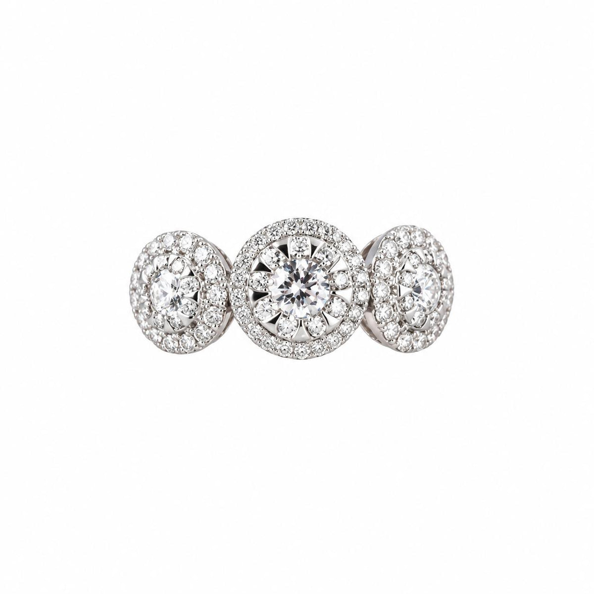 Memoire Bouquets 18k Gold Diamond Ring