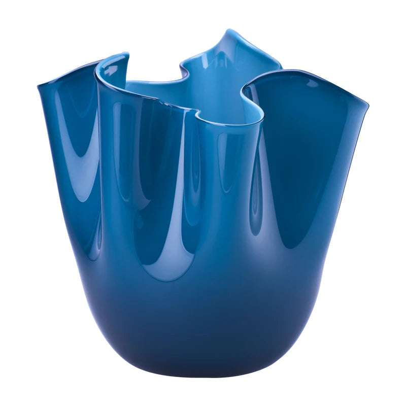 Venini Fazzoleto Opalino Vase