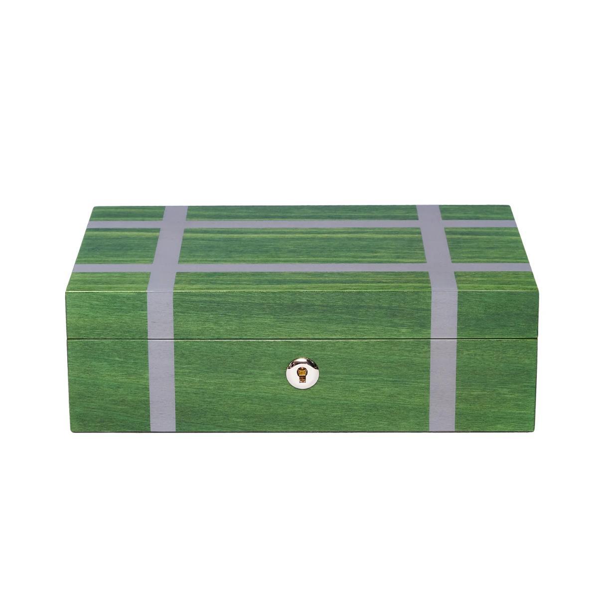 Rapport London Carnaby Watch & Jewelry Box - Green