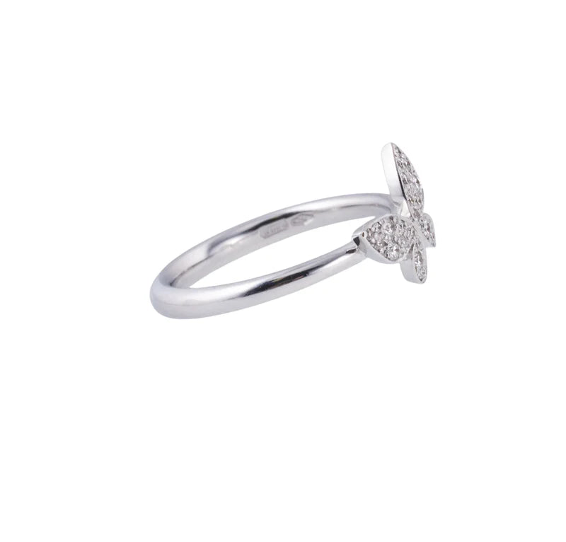 Mimi Milano Farfalla Diamond Gold Butterfly Ring
