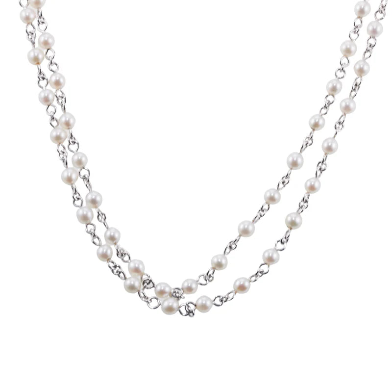 Mimi Milano Nagai Pearl Gold Necklace
