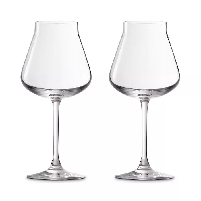 Baccarat Crystal Chateau White Wine Glasses Set of 2