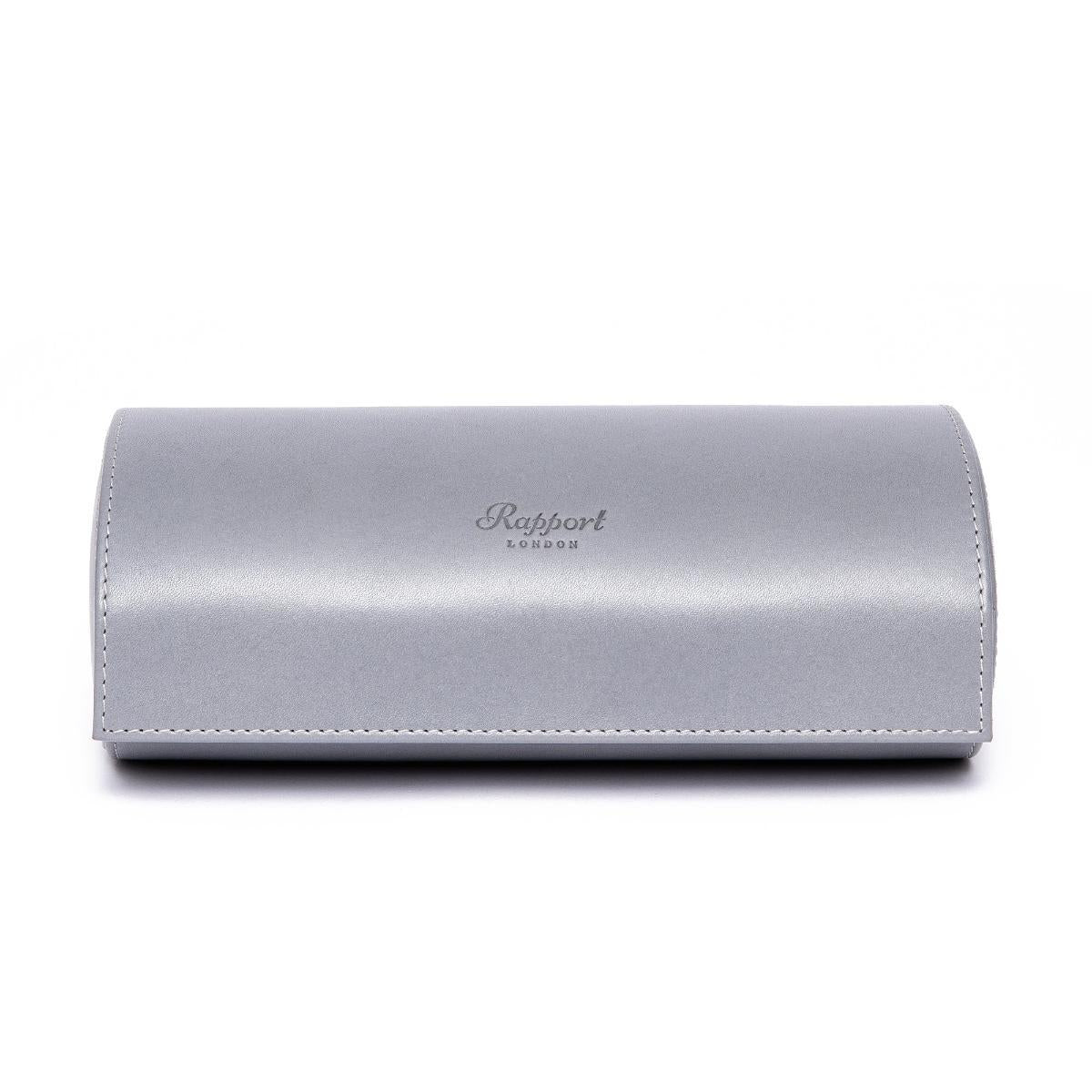 Rapport London Hyde Park Leather Three Watch Roll