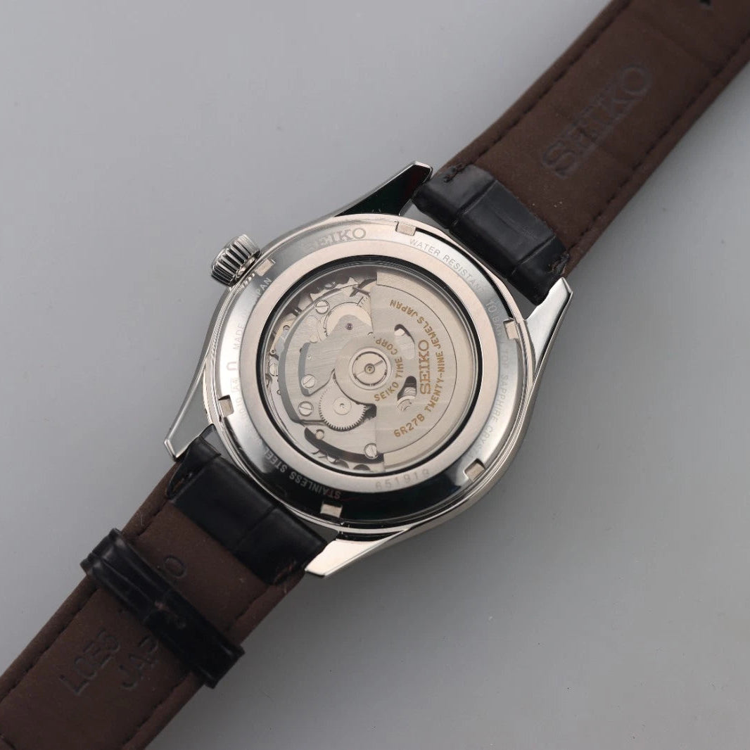 Seiko Presage Automatic Stainless Steel Power Reserve Men's Watch 6R27-00J0