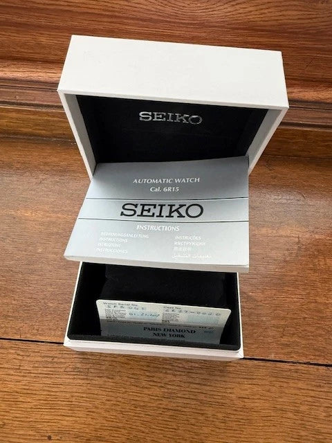 Seiko Presage Automatic Stainless Steel Power Reserve Men's Watch 6R27-00J0