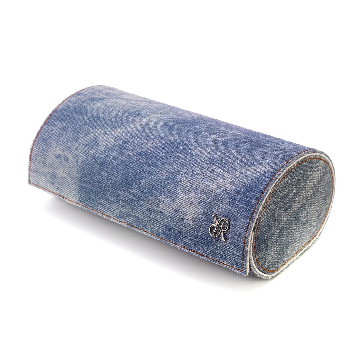 Rapport London Soho Stone Washed Three Watch Roll